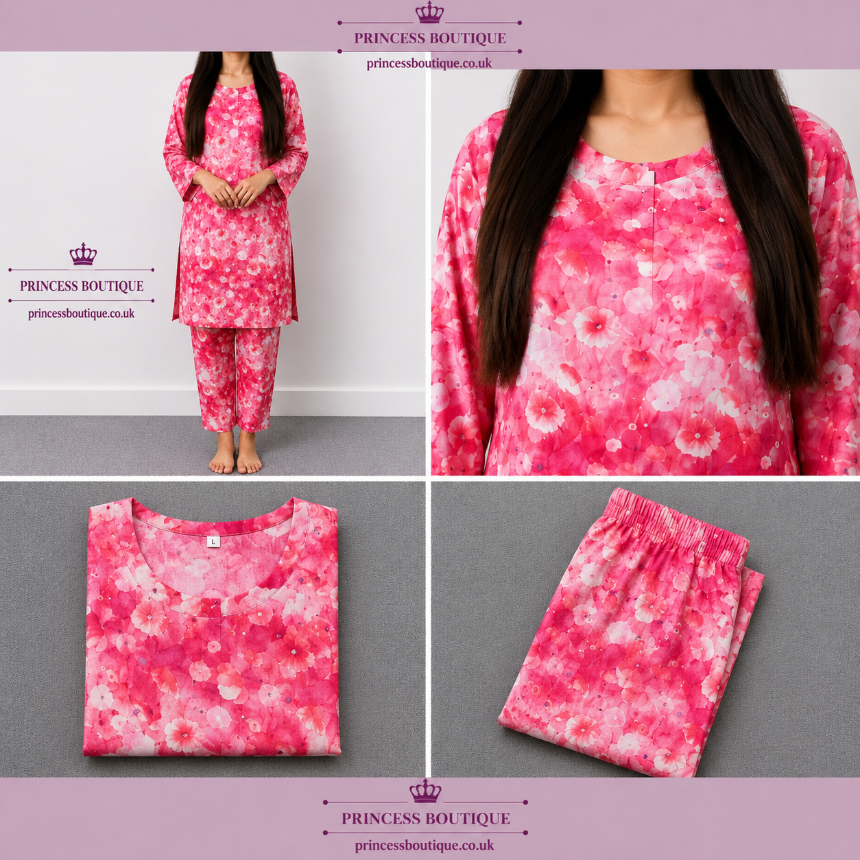 Sweet bloom printed salwar kameez